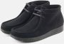 Nature Footwear Ellen Suède Laars Zwart Black Dames - Thumbnail 2