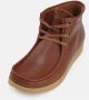 Nature Footwear Emma Leren Laarzen Cognac Brown Dames - Thumbnail 4