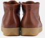 Nature Footwear Emma Leren Laarzen Cognac Brown Dames - Thumbnail 5