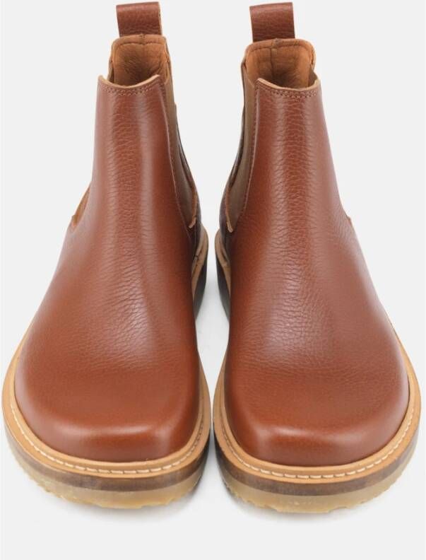 Nature Footwear Gry Laars Waxy Leer Brown Dames