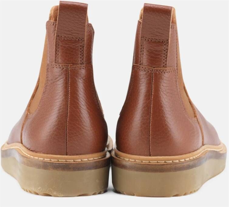 Nature Footwear Gry Laars Waxy Leer Brown Dames