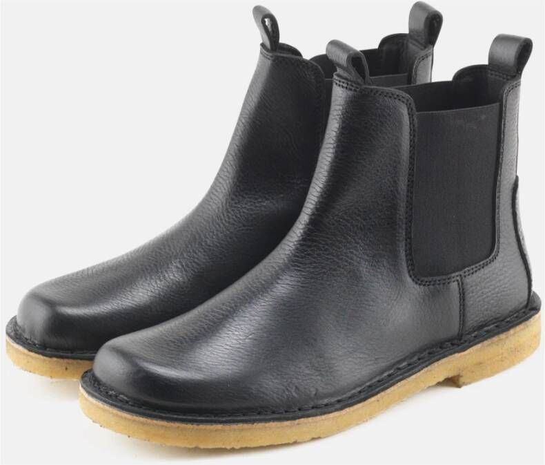 Nature Footwear Handgemaakte Leren Chelsea Boot Laura Black Dames