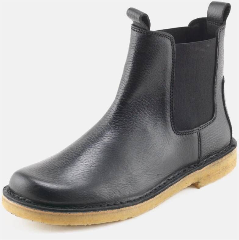 Nature Footwear Handgemaakte Leren Chelsea Boot Laura Black Dames