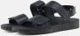 Nature Footwear Karen Sandal Eco Leer Zwart Black Dames - Thumbnail 2