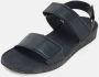 Nature Footwear Karen Sandal Eco Leer Zwart Black Dames - Thumbnail 4