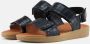 Nature Footwear Stijlvolle Platte Sandalen voor Vrouwen Black Dames - Thumbnail 3