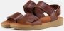 Nature Footwear Karen Sandal Pull Up Leather Brown Dames - Thumbnail 2