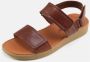 Nature Footwear Karen Sandal Pull Up Leather Brown Dames - Thumbnail 4