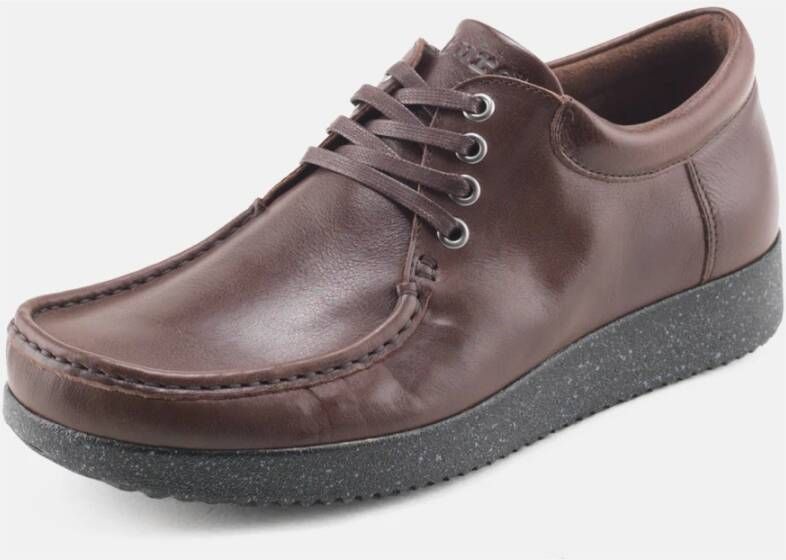 Nature Footwear Koffie Leren Schoenen 2001-046-018 Brown Heren