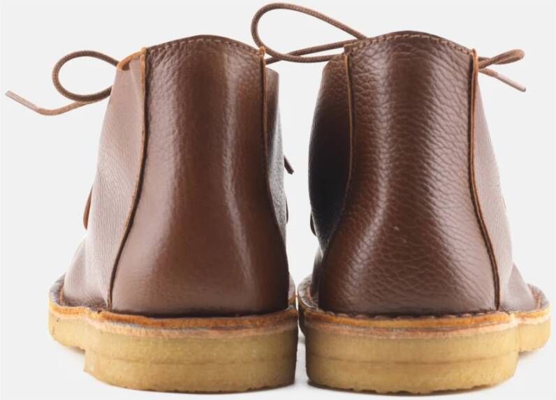 Nature Footwear Lea Støvle Leren Laars Tabak Brown Dames