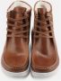 Nature Footwear Leren Winterlaars Asta Tobacco Brown Dames - Thumbnail 3