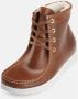 Nature Footwear Leren Winterlaars Asta Tobacco Brown Dames - Thumbnail 4