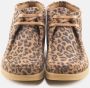 Nature Footwear Luipaard Suede Laars Brown Dames - Thumbnail 3