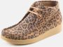 Nature Footwear Luipaard Suede Laars Brown Dames - Thumbnail 4