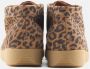 Nature Footwear Luipaard Suede Laars Brown Dames - Thumbnail 5