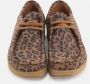 Nature Footwear Luipaard Suède Print Schoenen Brown Dames - Thumbnail 3