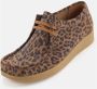 Nature Footwear Luipaard Suède Print Schoenen Brown Dames - Thumbnail 4