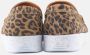 Nature Footwear Luipaardprint Loafer Suède Schoen Brown Dames - Thumbnail 5