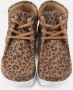 Nature Footwear Luipaardprint Suède Laars Brown Dames - Thumbnail 3