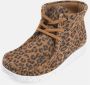 Nature Footwear Luipaardprint Suède Laars Brown Dames - Thumbnail 4