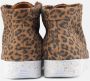 Nature Footwear Luipaardprint Suède Laars Brown Dames - Thumbnail 5