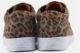 Nature Footwear Luipaardprint Suède Schoenen Brown Dames - Thumbnail 5