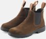 Nature Footwear Mahonie Olie Suède Laars met Voering Brown Dames - Thumbnail 2