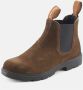 Nature Footwear Mahonie Olie Suède Laars met Voering Brown Dames - Thumbnail 4