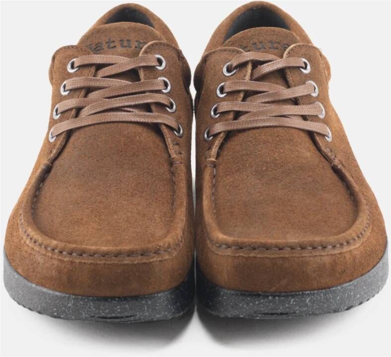 Nature Footwear Mahonie Suède Schoenen Brown Heren