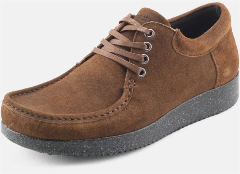 Nature Footwear Mahonie Suède Schoenen Brown Heren