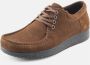 Nature Footwear Mahonie Suède Schoenen Brown Heren - Thumbnail 4