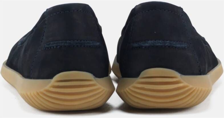 Nature Footwear Marie Ballerina Nubuck Navy Blue Dames