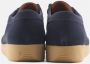 Nature Footwear Marineblauwe Suède Veterschoenen Blue Dames - Thumbnail 6