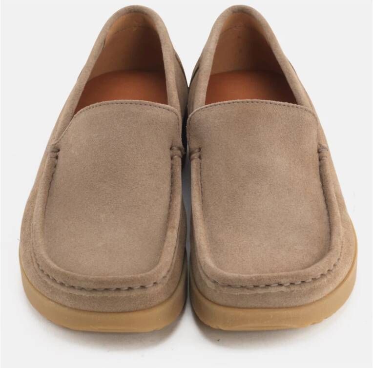 Nature Footwear Moonrock Suède Loafer Beige Dames