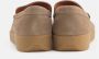 Nature Footwear Moonrock Suède Loafer Beige Dames - Thumbnail 5