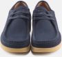 Nature Footwear Navy Suède Schoenen 1031-056-004 Blue Dames - Thumbnail 3