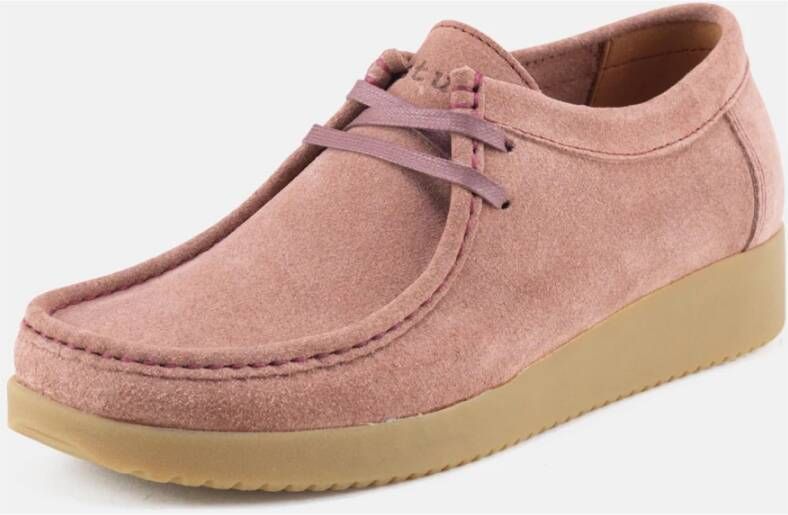 Nature Footwear Old Rose Suède Schoenen Pink Dames