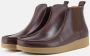 Nature Footwear Pull Up Leren Laars Koffie Brown Dames - Thumbnail 2