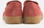 Nature Footwear Ruby Suède Loafer Red Dames - Thumbnail 5