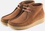 Nature Footwear Suède Veterschoen Brown Dames - Thumbnail 2