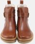 Nature Footwear Vigga Gevoerde Laars Leer Brown Dames - Thumbnail 3