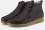 Nature Footwear Warmgevoerde Laars Nubuck Bison Brown Dames - Thumbnail 2