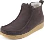 Nature Footwear Warmgevoerde Laars Nubuck Bison Brown Dames - Thumbnail 7