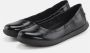 Nature Footwear Zwarte Leren Ballerina Schoenen Black Dames - Thumbnail 2