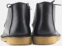 Nature Footwear Zwarte Leren Laars 6002-051-002 Black Dames - Thumbnail 5