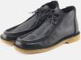 Nature Footwear Zwarte Leren Laars 6102-051-002 Black Heren - Thumbnail 2