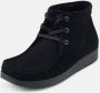 Nature Footwear Zwarte Suède Laars 1002-028-002 Black Dames - Thumbnail 4