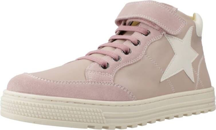 naturino Stijlvolle Sneakers voor Mannen Pink Dames