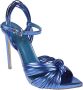 Ncub Blauwe Laminaat Sandalen Blue Dames - Thumbnail 2