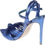 Ncub Blauwe Laminaat Sandalen Blue Dames - Thumbnail 3